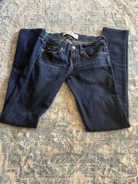 Hollister Women's Dark Indigo Skinny Jeans